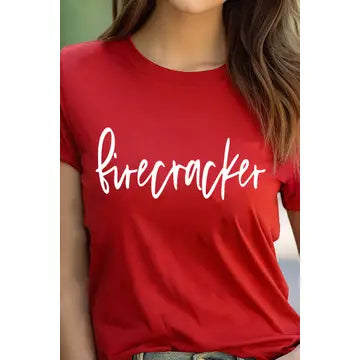 Firecracker Short Sleeve Tee