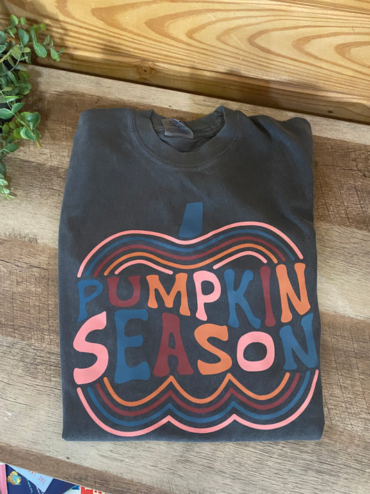 Pumpkin Season-Short Sleeve Retro